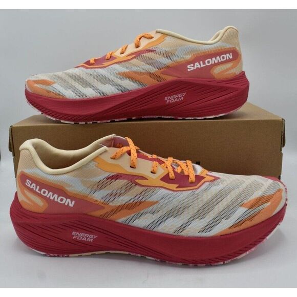 Salomon Shoes - Salomon Womens Size 11 Aero Volt Tender Peach Pink White Running Shoes Sneaker